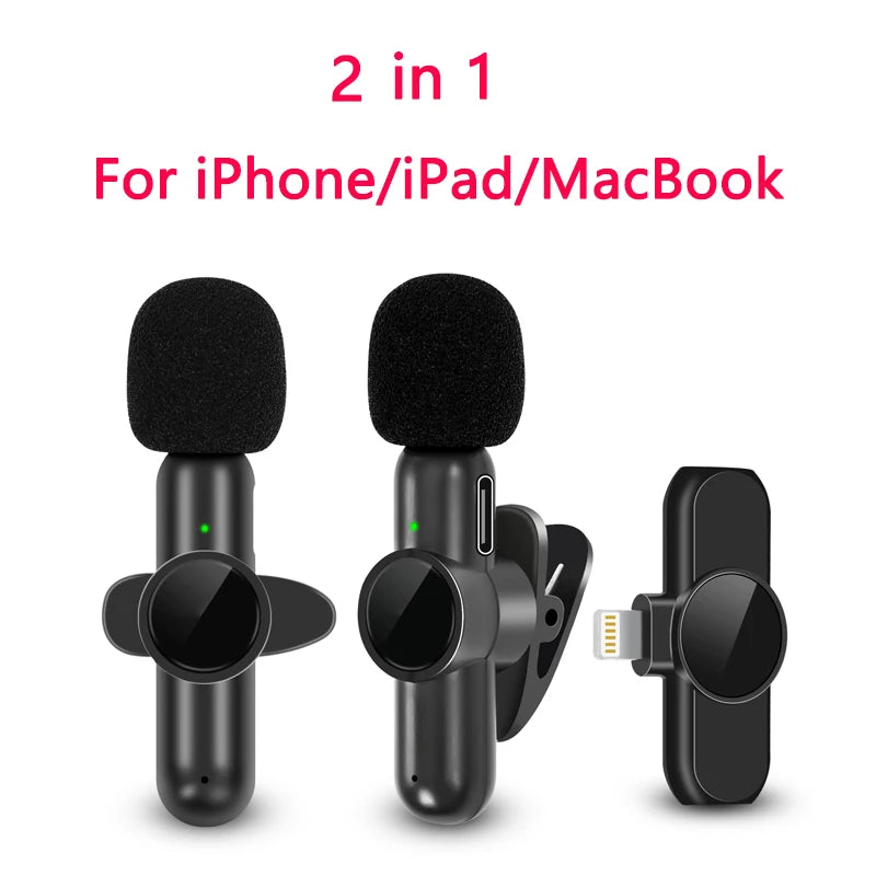 TechFlow™ Pro Wireless Lavalier Microphone