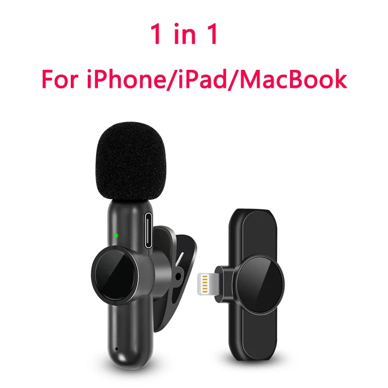 TechFlow™ Pro Wireless Lavalier Microphone