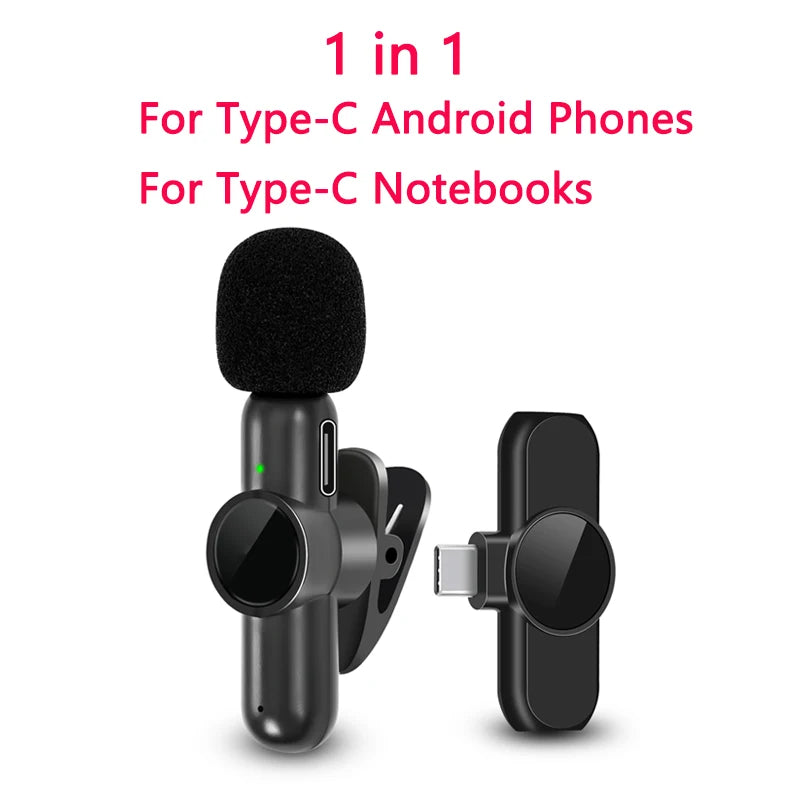 TechFlow™ Pro Wireless Lavalier Microphone