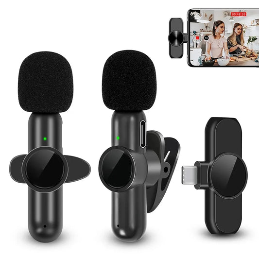 TechFlow™ Pro Wireless Lavalier Microphone