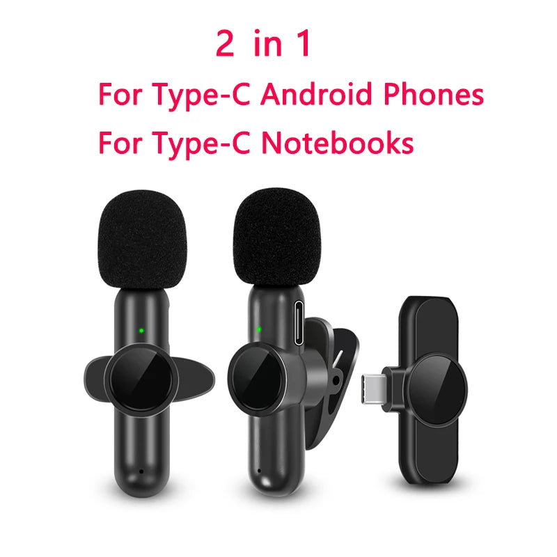 TechFlow™ Pro Wireless Lavalier Microphone